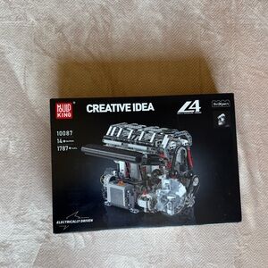 NWT Mould King Creative Idea L4 gasoline engine building block kit